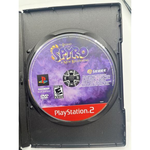 The Legend of Spyro: A New Beginning (Sony PlayStation 2, 2006) Game Disc Only - Picture 1 of 4